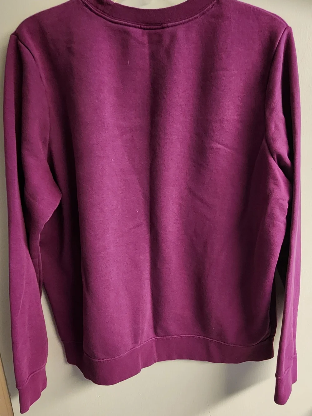 Nike Women's Crewneck Sweatshirt in Plum